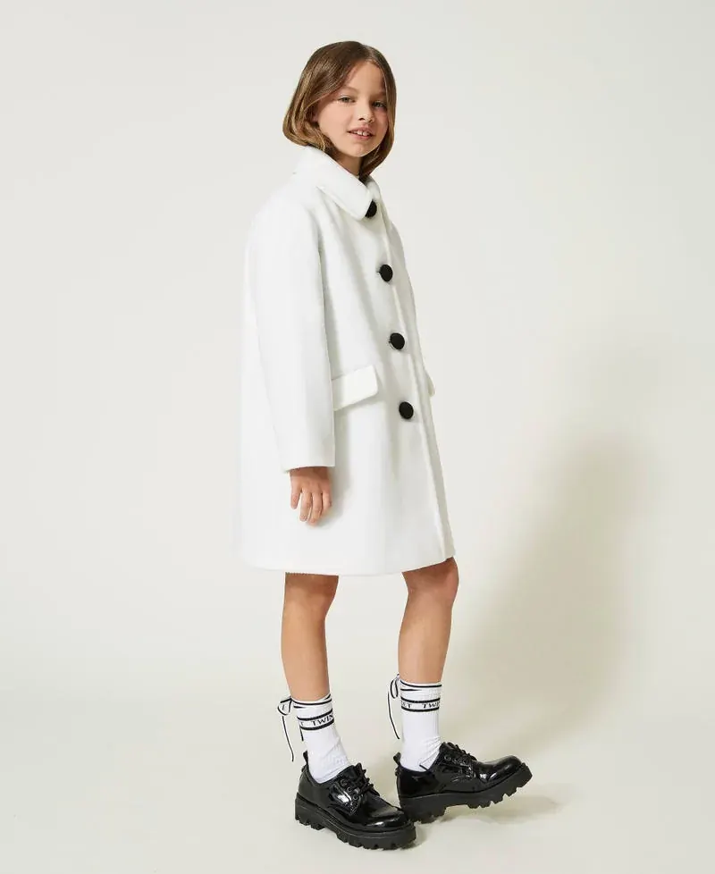 Пальто Twinset з вовни — фото 3